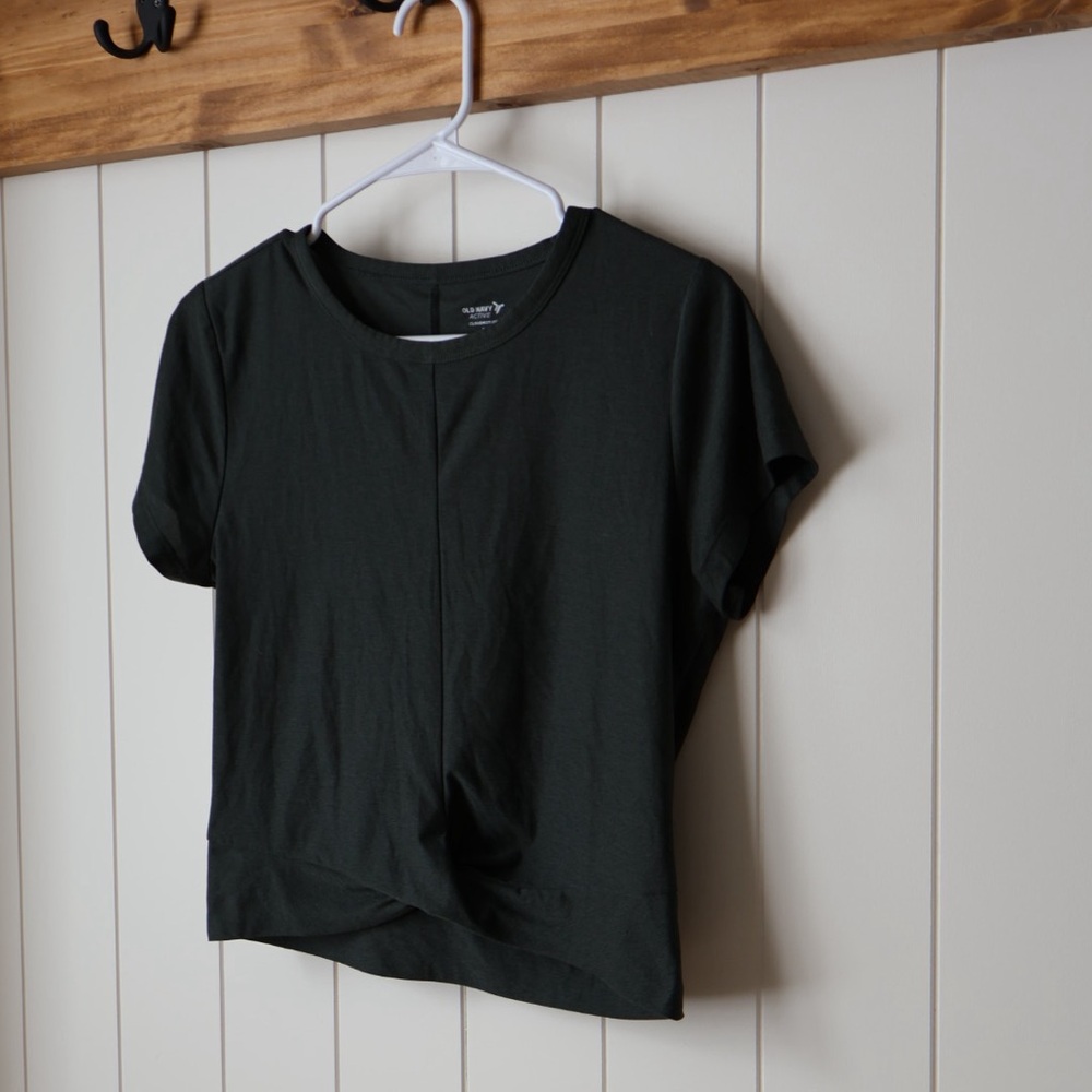 Old Navy Forest Green Short Sleeve Tee - Picture 2 of 5